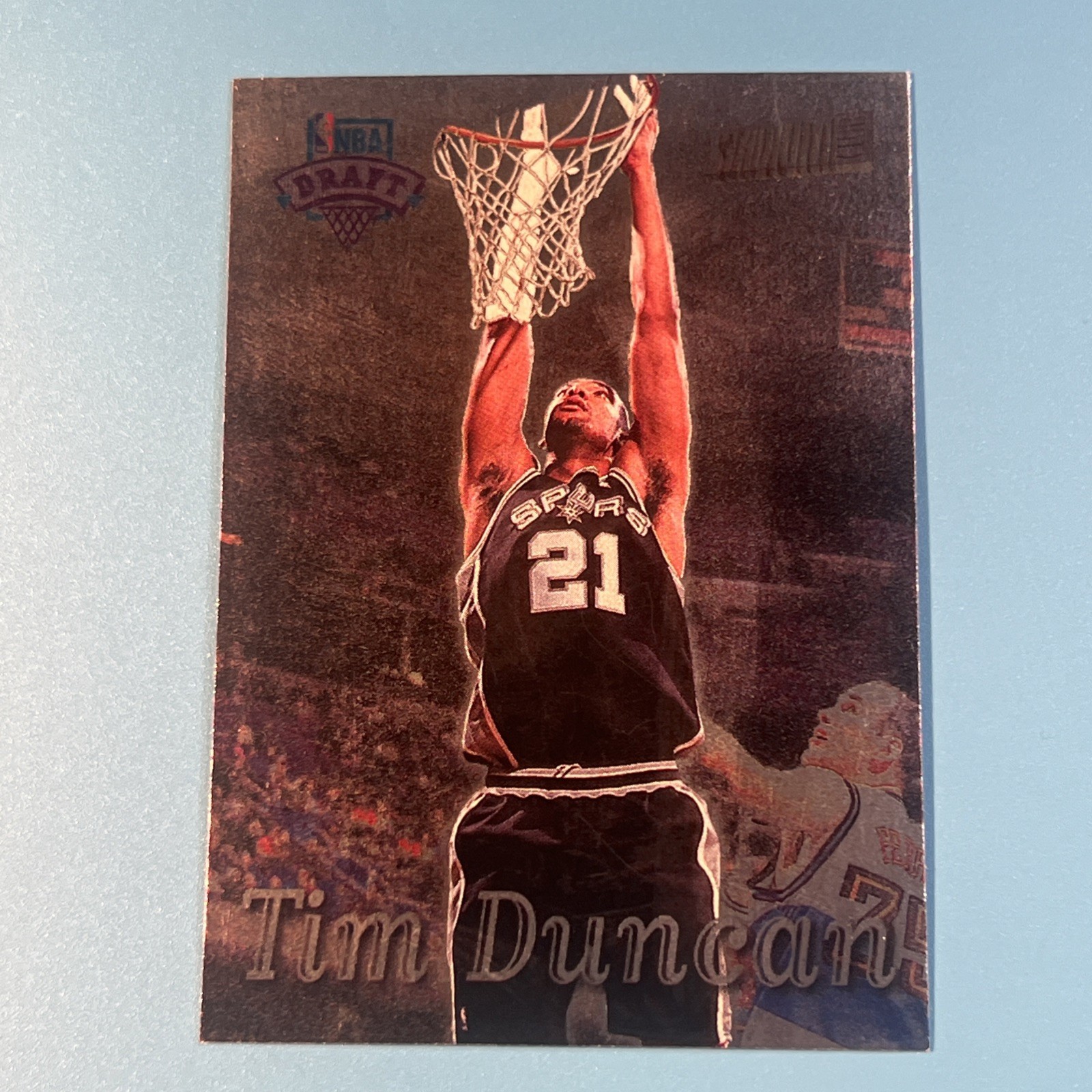 Tim Duncan 1997-98 Topps Stadium Club Rookie Spurs #201 RC