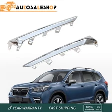 Front Bumper Fog Light Molding Cover Trim for 2017-18 Subaru Forester Left Right