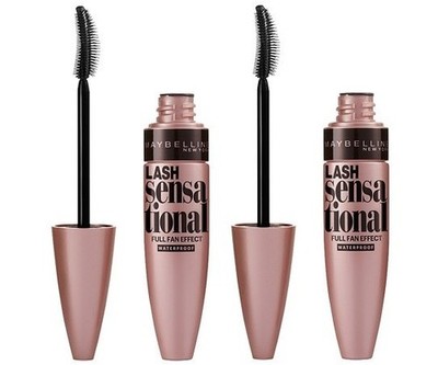 (2 Pack) Maybelline Lash Sensational Waterproof Mascara - 257 Very Black