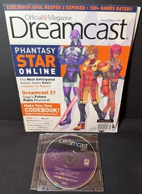 Lot of 8 Official Sega Dreamcast Magazine & 9 Demo Discs 1999-2001