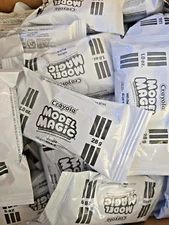 Crayola Model Magic Clay Lot10 Packs 1oz White Modeling Clay Alternative,Air Dry