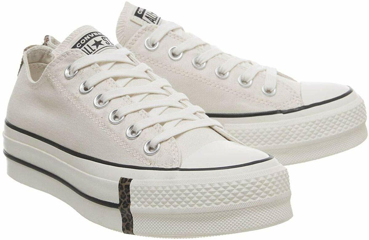 Women's Converse CTAS Leopard Lift Ox Low, 565626C Multi Sizes