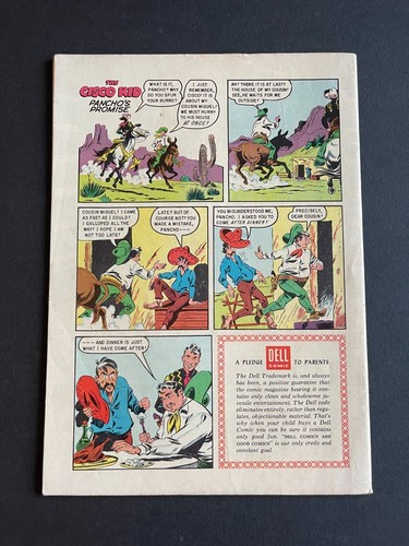 Cisco Kid #30 - Painted Cover (Dell, 1956) Fine - Picture 3 of 3