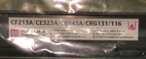 2 CB540A -CB541A CB542A CB543A Toner B C Y M Lot For HP LaserJet CP1210 CP1518ni - Picture 5 of 5