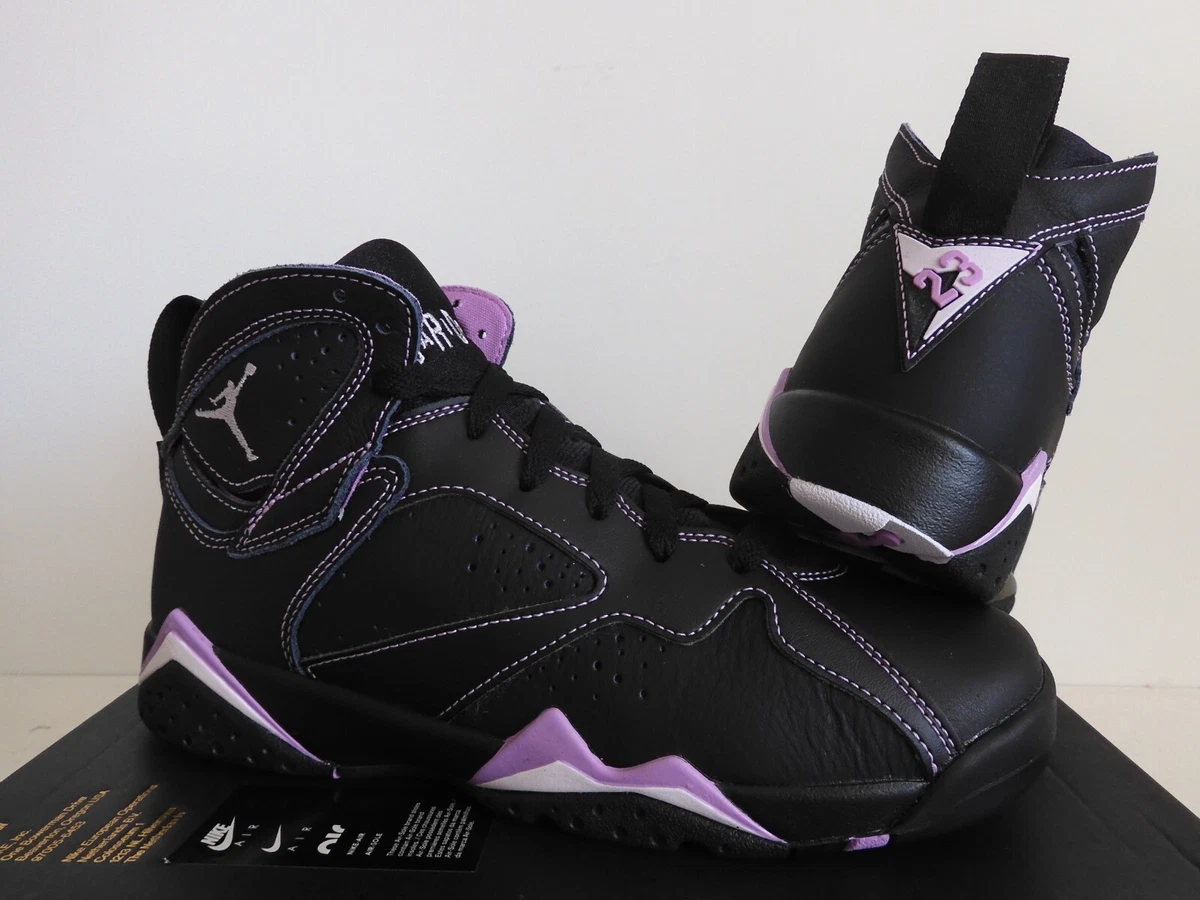 NIKE AIR JORDAN 7 RETRO GS BLACK BARELY ROSE SZ 7Y WOMENS SZ 8.5 DV2255 055