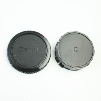 Canon FL Body Cap and Rear Cap Set - Fits Canon FD/FL Mount | eBay