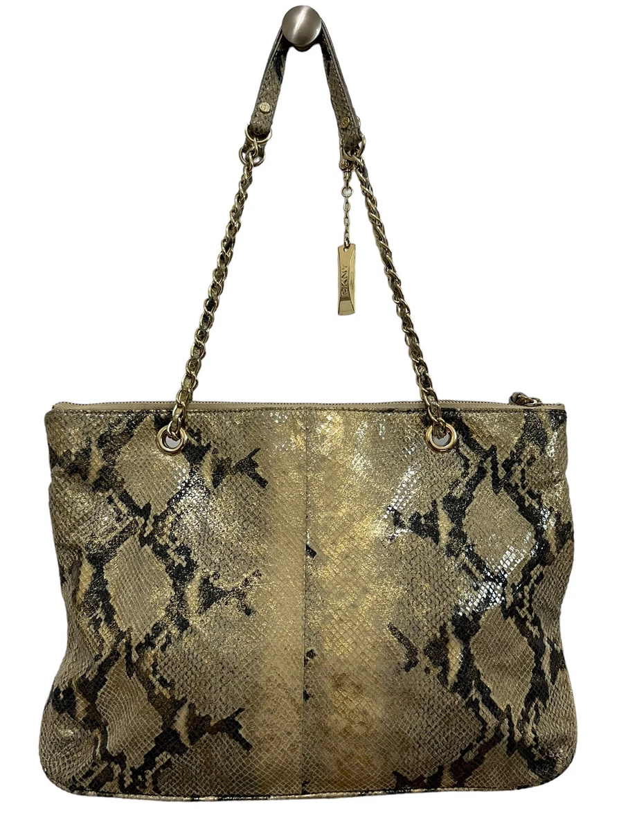 Dkny snake print bag clearance
