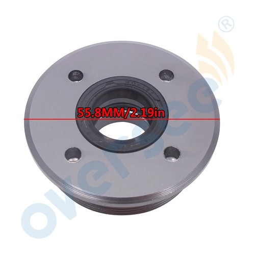 6H1-43810 Tilt End Cap with Seals For Yamaha Outboard Motor Tilt Trim 2/4T 60 90 - Picture 5 of 6
