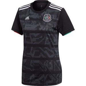 adidas Mexico Gold Cup 2019 Womens Home Soccer Jersey Brand New Black | eBay