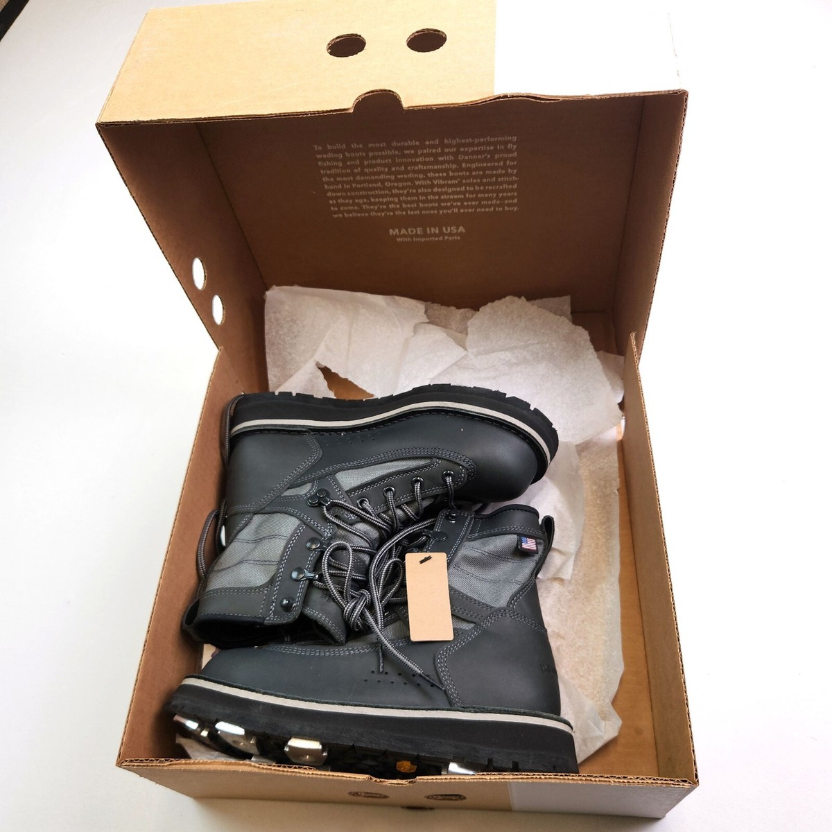 Patagonia 79320 Danner Foot Tractor Wading Boots M's Size 5 Patagonia 79320 Danner Foot Tractor Wading Boots M's Size 5