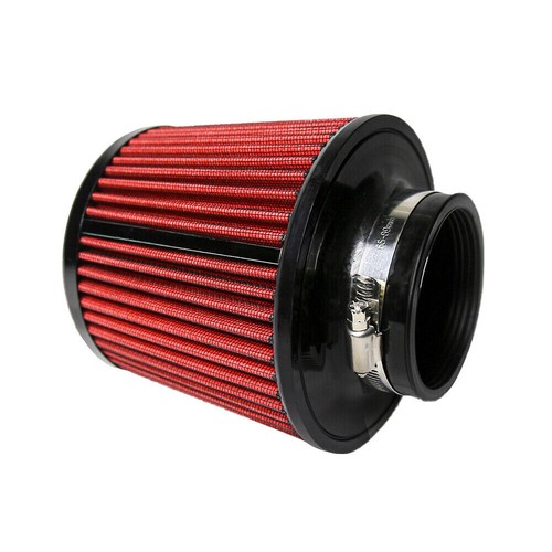 76mm 3Inch High Flow Inlet Cold Air Intake Cone Replacement Dry Air Filter