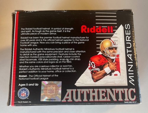 1995 RIDDELL Denver Broncos Atlanta Falcons SUPER BOWL XXXIII 33 MINI HELMET vtg - Picture 5 of 9