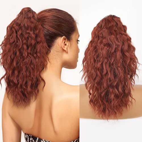 Hair ClawClip Ponytail Synthetic Clip In Drawstring Ponytail Extension Party - Picture 22 of 24