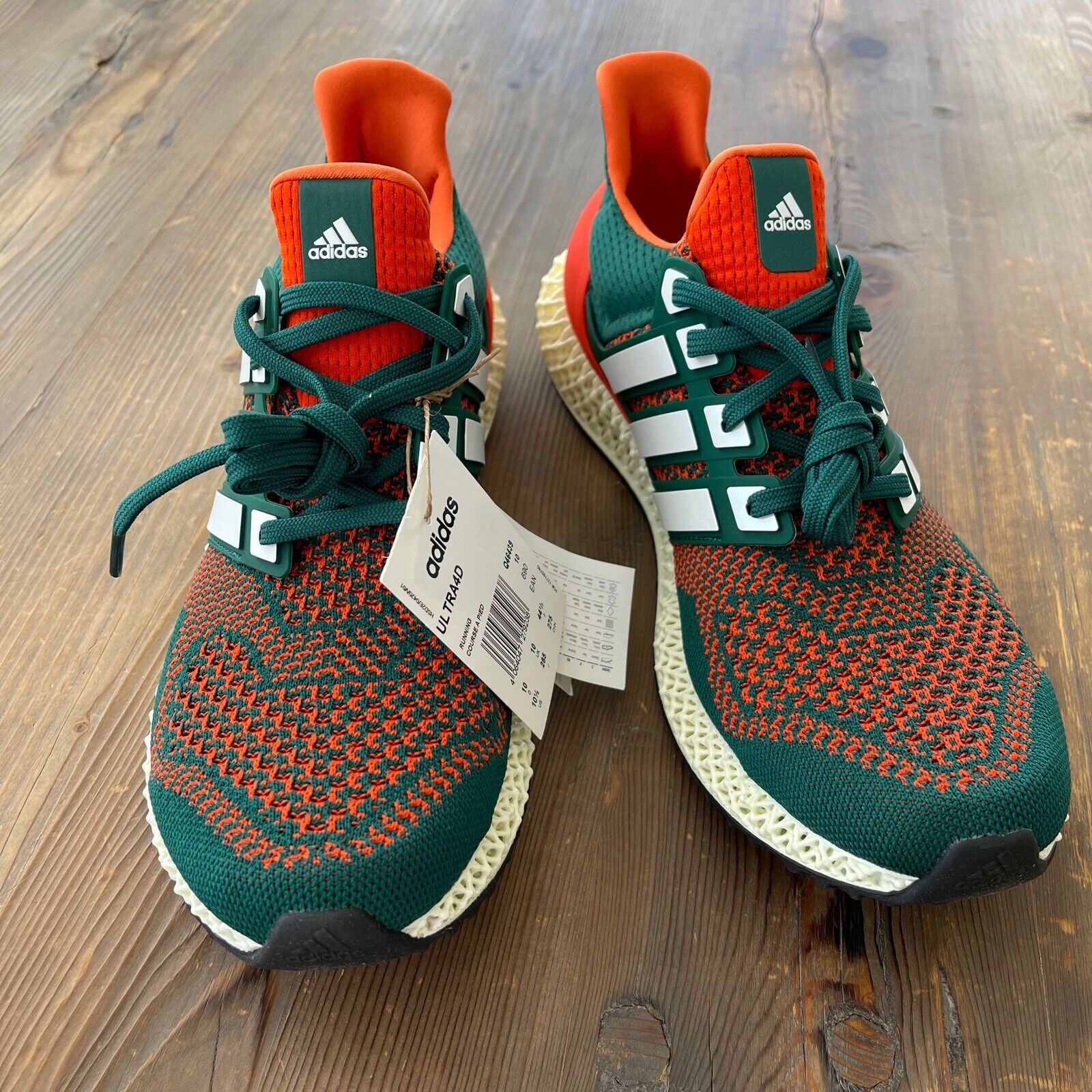 adidas Ultra 4D Miami Hurricanes