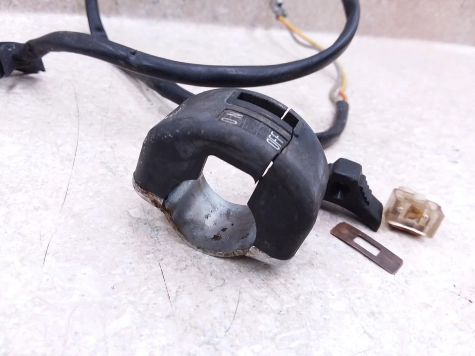 Interruptor de encendido/apagado faros manillar enduro Suzuki 370 DR DR370 DAÑOS 1979 ANSI-C Foto 2 de 4