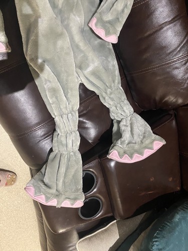 VTG Enchantment Kids Elephant Halloween Costume Gray & Pink Sz 6-6X 1997 Awesome - Picture 3 of 12