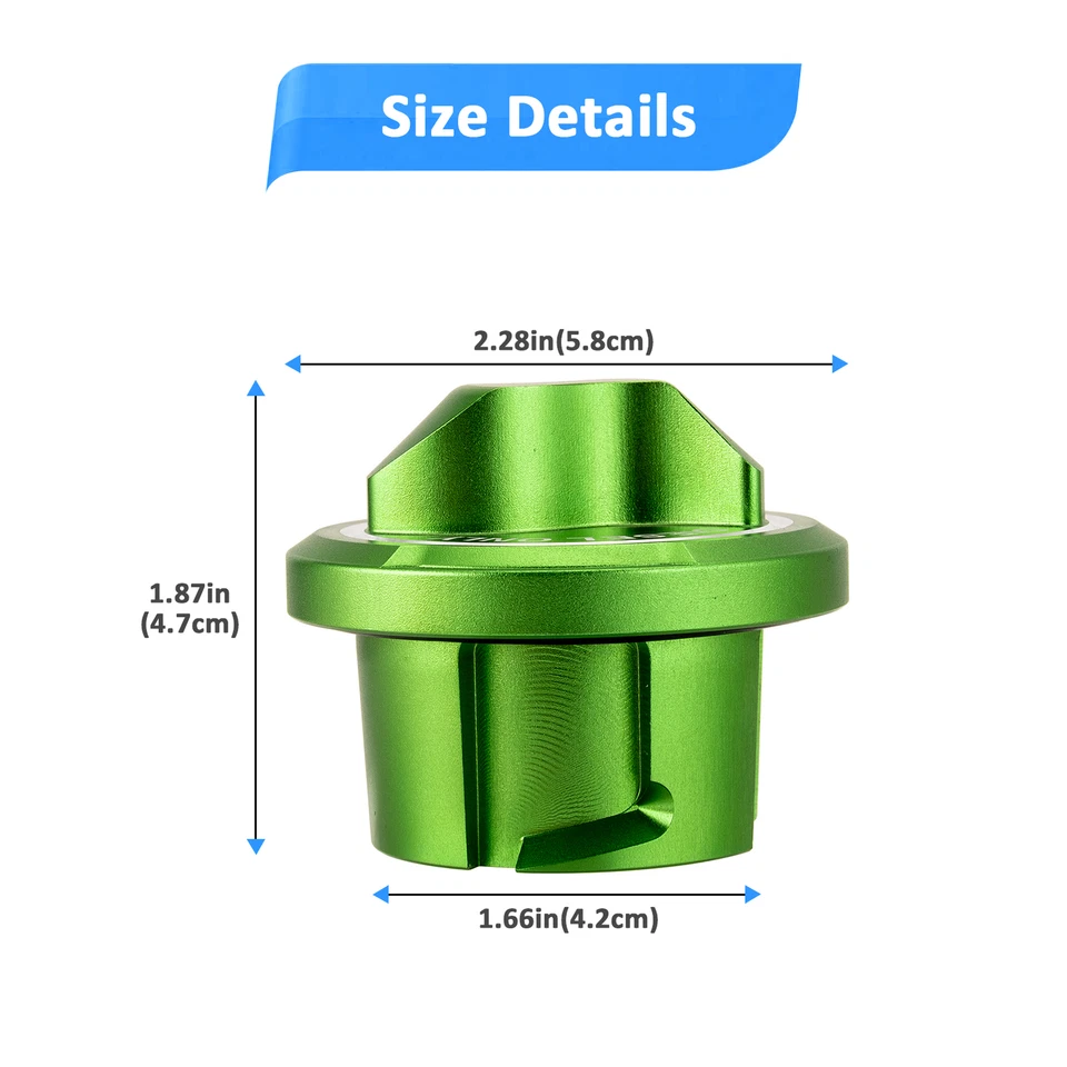 Magnetic Diesel Fuel Cap and DEF Cap Kit for Ram 1500 2500 3500 6.7L 2019-2024  - Изображение 4 из 4