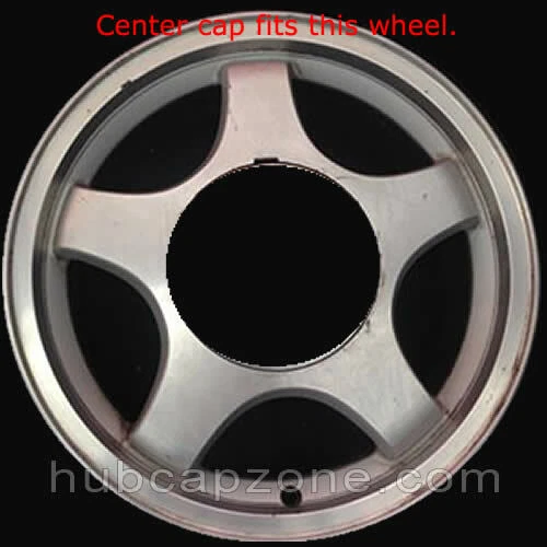 Brushed Aluminum Chevy Monte Carlo Center Caps 2001-2007 Chevrolet Monte Carlo - Image 4 of 4