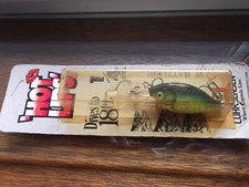 Older USA Made Pre Rapala Luhr Jensen Hot Lips 1/4 oz. 711 Chartreuse Shad