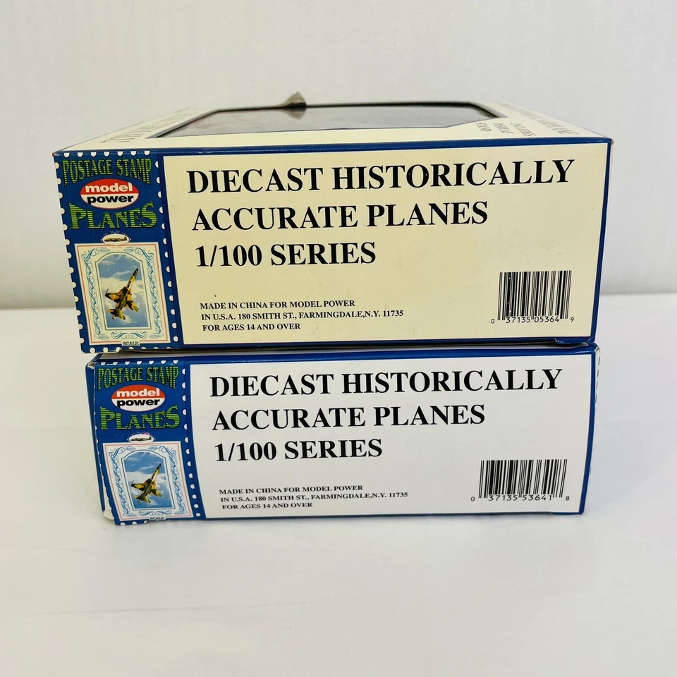 2 Postage Stamp Planes 5364 1:100 A-1H Skyraider & 5364-1 A1H Skyraider - Image 4 of 4