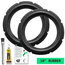 North Speaker Parts 10" gomma woofer altoparlante luce surround kit riparazione colla UK