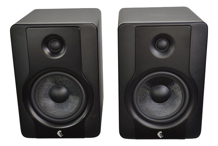 Two Lyonforge Studio Monitor Dual Amplifier 5” Bass Driver