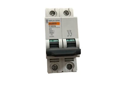 Merlin Gerin Multi-9 C60N C20 1-Pole Circuit Breaker 400V