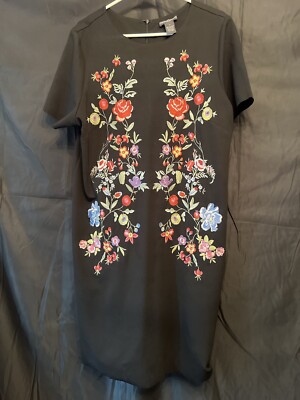 chelsea and theodore embroidered dress Gianna White Cotton Poplin Embroidered Halter Maxi Dress main image 0