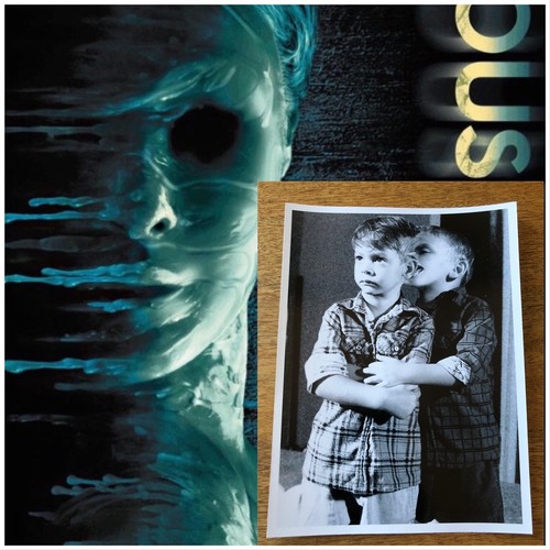 House Of Wax Vincent & Bo Sinclair Family Photo Authentic Horror