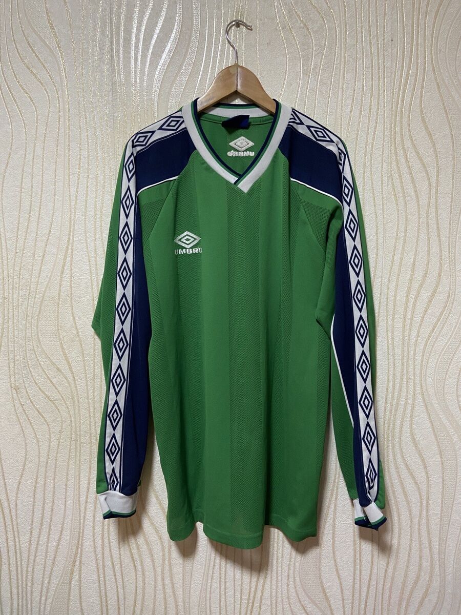 2000s UMBRO FOOTBALL SHIRT SOCCER JERSEY LONG SLEEVE sz XL 2000s UMBRO FOOTBALL SHIRT SOCCER JERSEY LONG SLEEVE sz XL