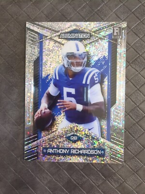 Anthony Richardson 2023 Wild Card Alumination Rookie Disco Speckle RC /75 RC QB