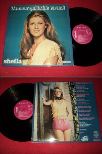 SHEILA 33 TOURS LP 12'' FRANCE L'AMOUR QUI BRULE EN MOI *ALICE DONA - Afbeelding 1 van 1