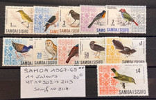 TIMBRES SAMOA 1967 - 69 YT N°202 à 211B SAUF 211A NEUFS ** MNH