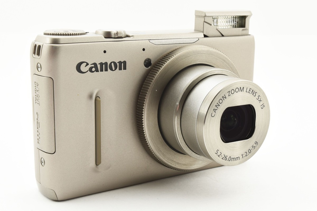 極美品 canon power shot s100 キャノン パワーショット Canon PowerShot S100 12.1MP Digital Compact Camera Silver