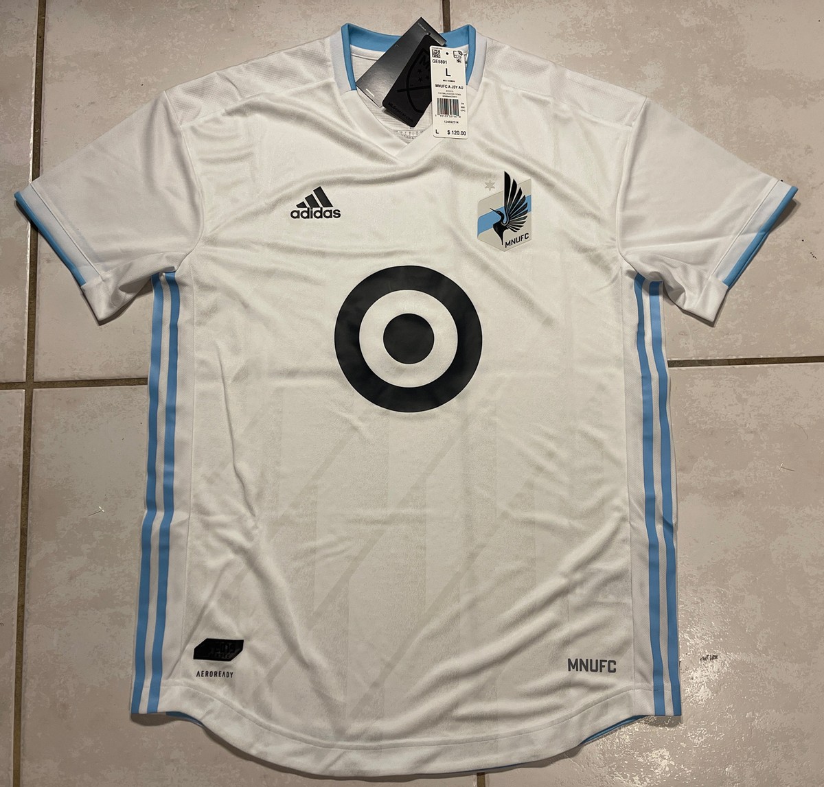 adidas ユニフォーム MLS ミネソタ・ユナイテッドFC adidas Minnesota United 2025 Kids Home Jersey - Black/Zenith