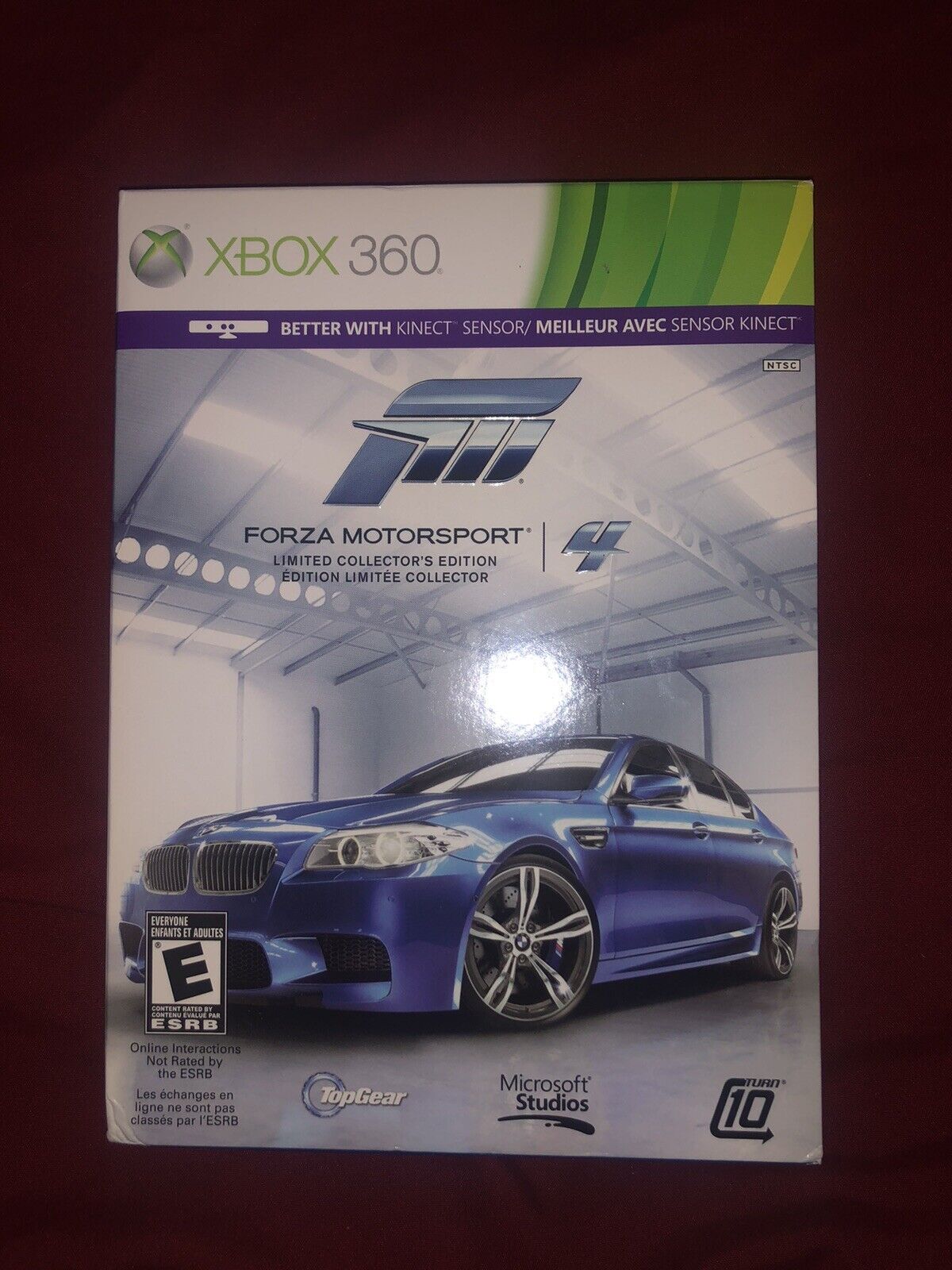 Forza Motorsport 4 Limited Edition Import Japan Xbox 360 Japanese JP