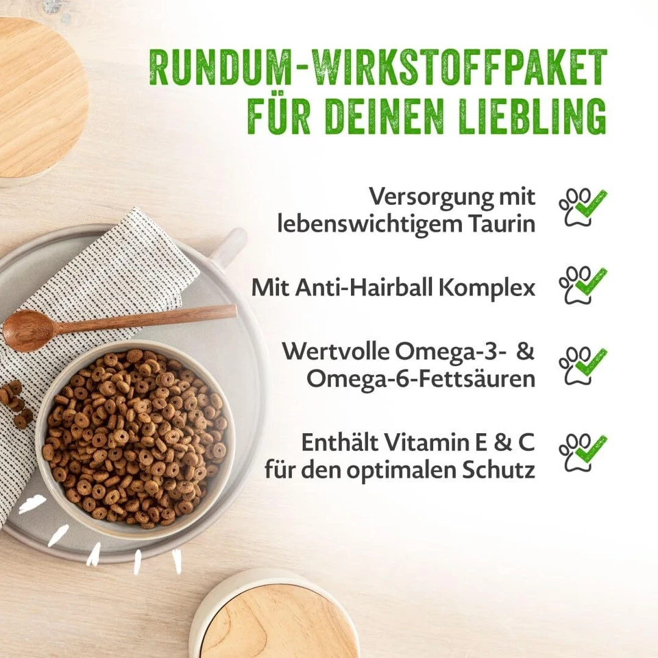 Cats Huhn 2kg Trockenfutter für ausgewachsene Katzen getreidefrei & nachhalti... - Bild 2 von 4