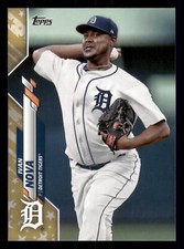 2020 Topps Ivan Nova #379 Gold Star Detroit Tigers