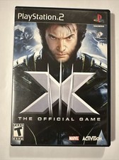 X-Men: The Official Game (Sony PlayStation 2, 2006) Case And Game