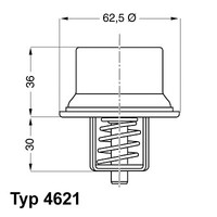 Wahler 4621.80D Thermostat FüR BMW 3 E36 E46 Z3 Z4 E85 E86 3.0 3.2 11.92-08.08