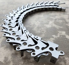 10 Lightweight Tattoo Machine Steel Frames Precision Cut Solid Piece Forward USA