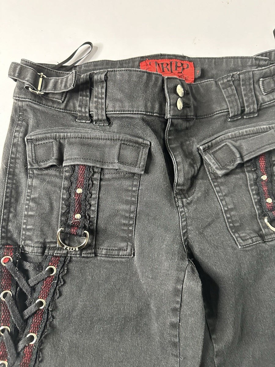 パンツ Tripp nyc bondage pants y2k archive IS267_REDPLAID_F2_600x600.jpg?