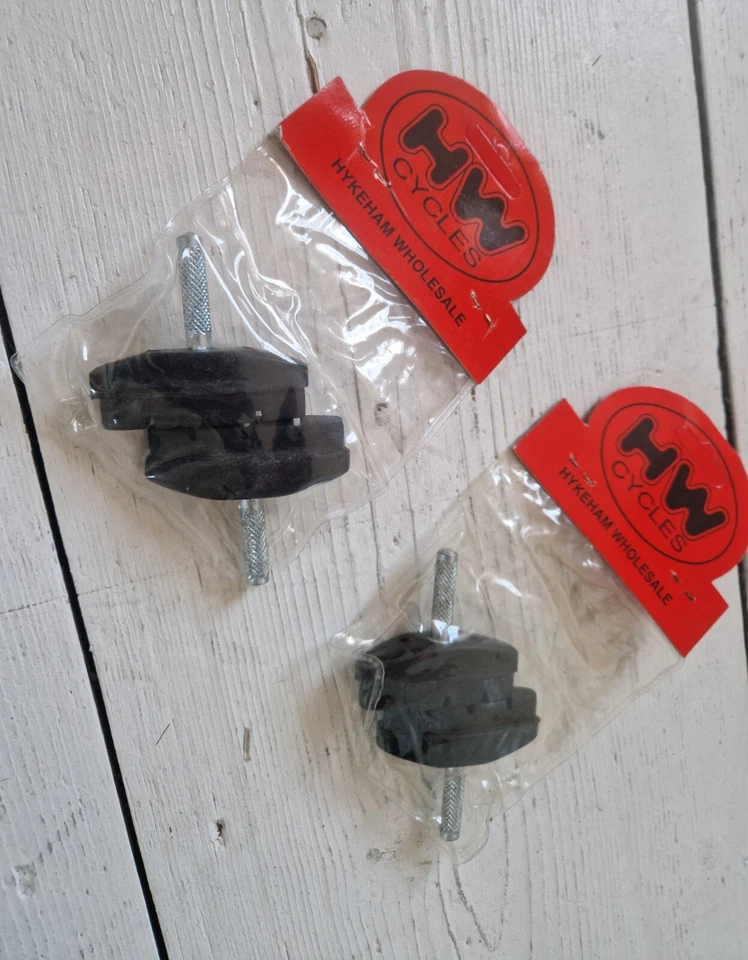 ✅️NEW H&W MOUNTAIN BIKE MTB TREKKING HYBRID CANTILEVER BRAKE BLOCK/PADS BLACK 🔥 - Image 3 of 4
