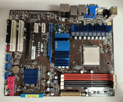 Asus M4A78T-E Socket AM3 AMD 790GX Hybrid CrossFireX HDMI GbE ATX Motherboard