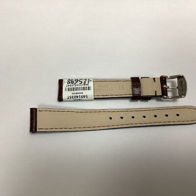 Bracelet pour montre en cuir d’autruche beige sable – 20 mm - Montres