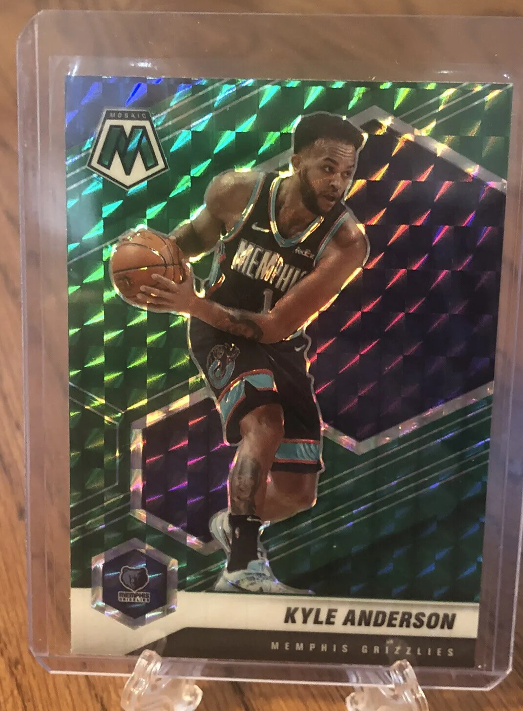 KYLE ANDERSON 2020-21 Panini Mosaic GREEN PRIZM #117 PACK FRESH!!