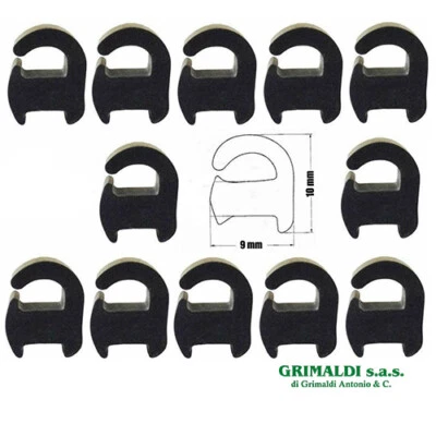 ARISTON INDESIT / SMEG CANDY 12 PZ GOMMINO ANTIGRAFFIO GRIGLIA CUCINA GAS P0001