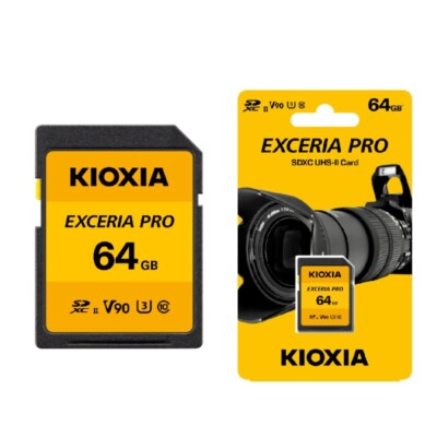New Kioxia Exceria Pro 64GB 128GB 256GB SDHC SDXC SD Card