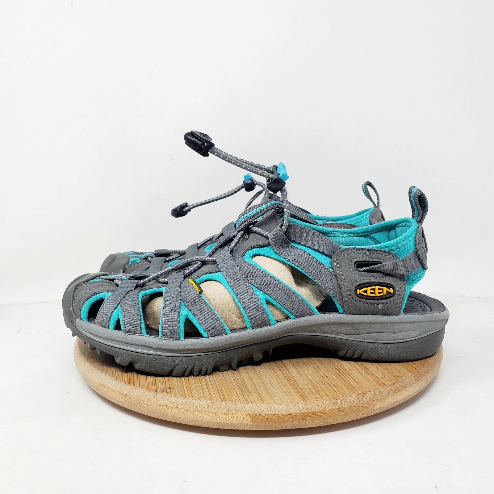Sandali KEEN Whisper donna 6 grigio blu acqua escursionismo sport cinturini scarpe