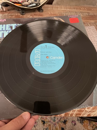 Chet Atkins - Relaxin' With Chet - LP CAS-2296 - Camden - Picture 3 of 3